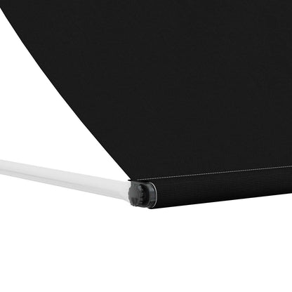 Awning Black 400 x 150 cm 180 g / m² Polyester with PU Coated