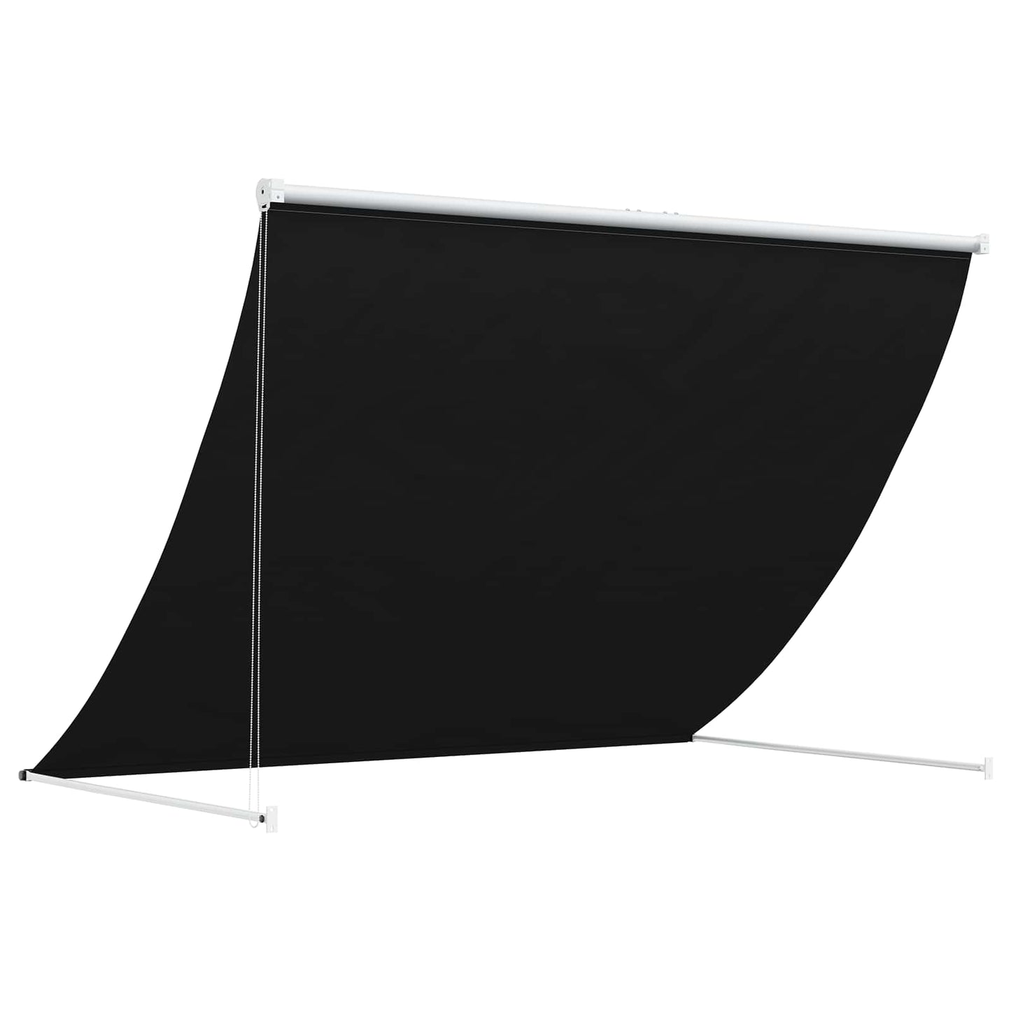 Awning Black 400 x 150 cm 180 g / m² Polyester with PU Coated