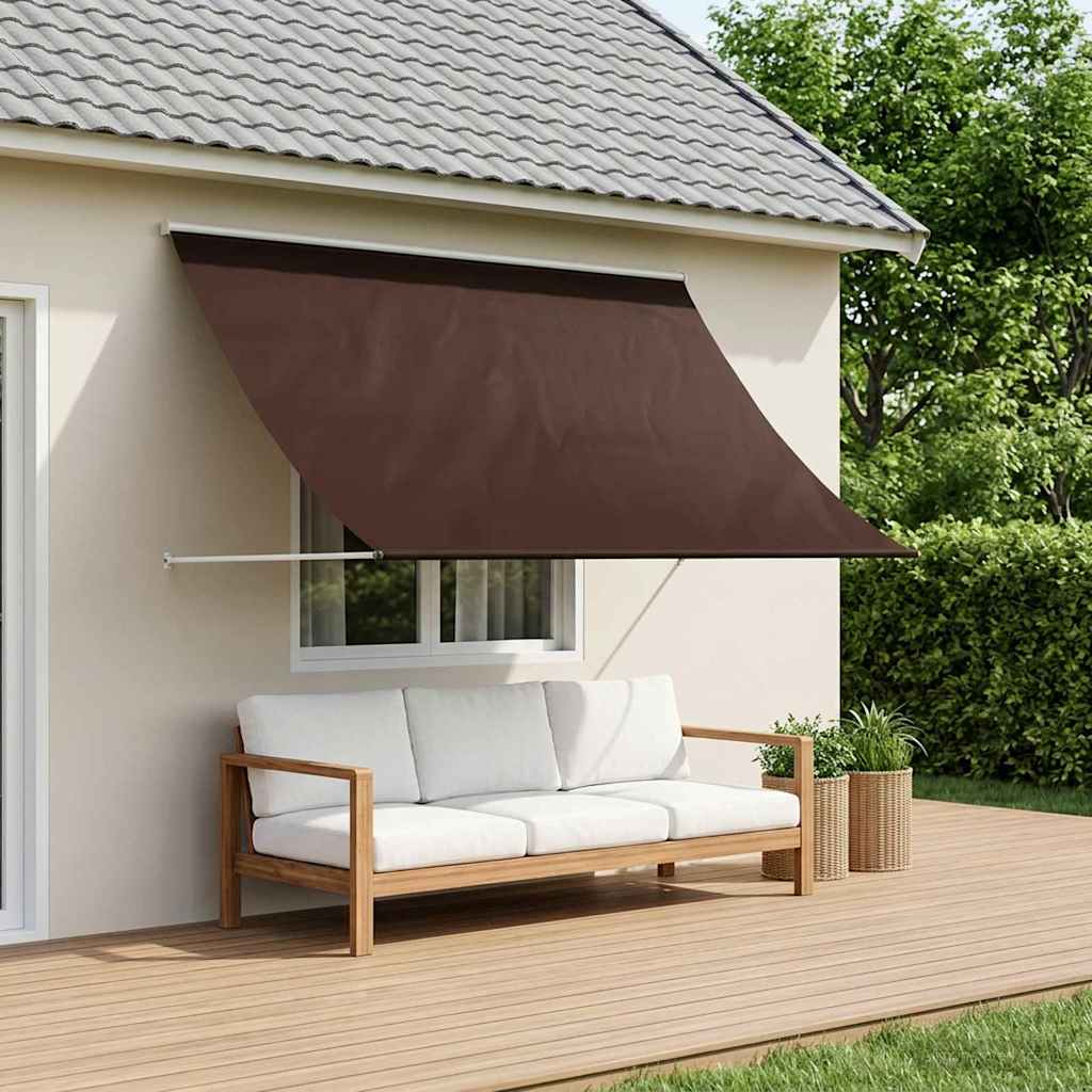 Awning Brown 150 x 150 cm 180 g / m² Polyester with PU Coated