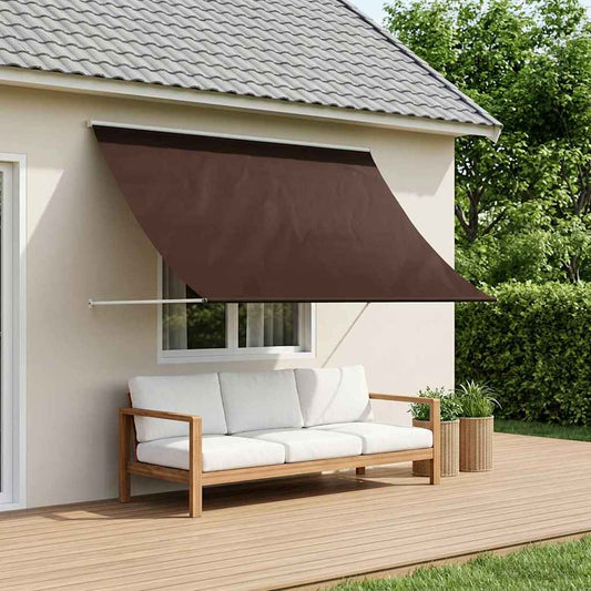 Awning Brown 150 x 150 cm 180 g / m² Polyester with PU Coated