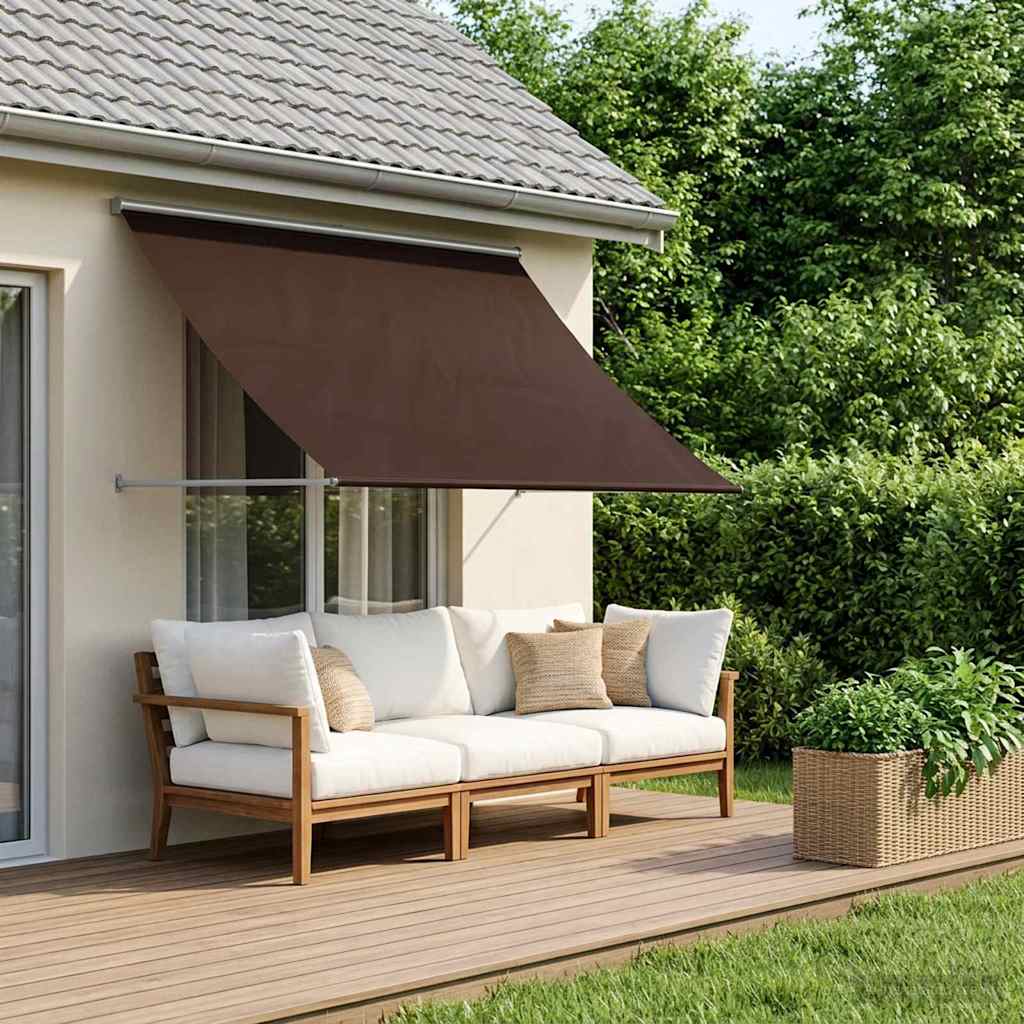 Awning Brown 200 x 150 cm 180 g / m² Polyester with PU Coated