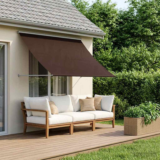 Awning Brown 200 x 150 cm 180 g / m² Polyester with PU Coated