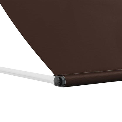 Awning Brown 250 x 150 cm 180 g / m² Polyester with PU Coated