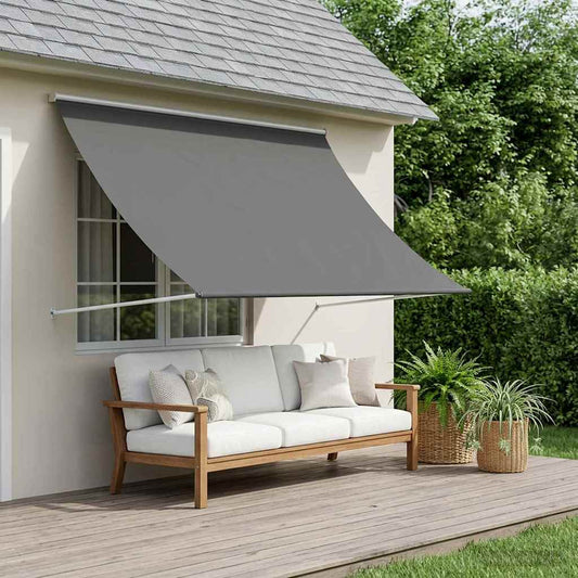 Awning Light Grey 150 x 150 cm