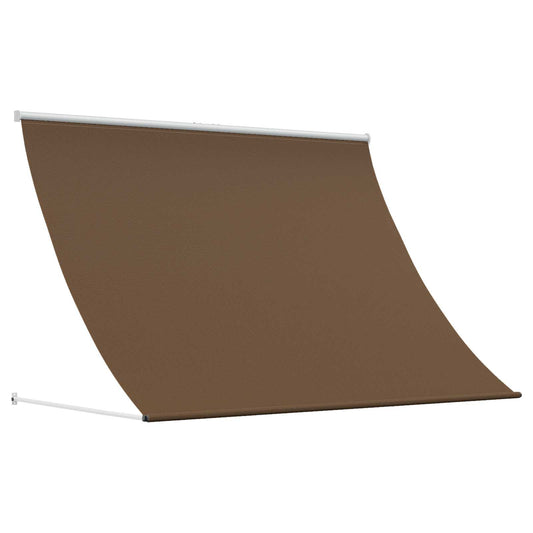 Awning Taupe 400 x 150 cm 180 g / m² Polyester with PU Coated