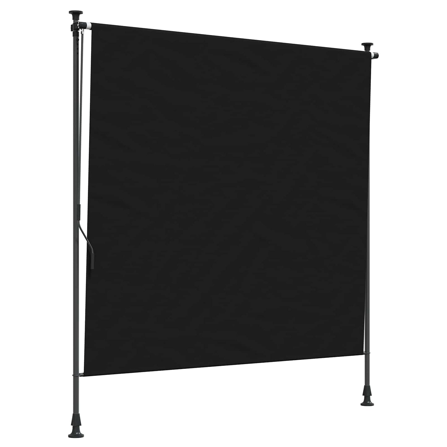 Outdoor Roller Blind Black 150 x 270 cm