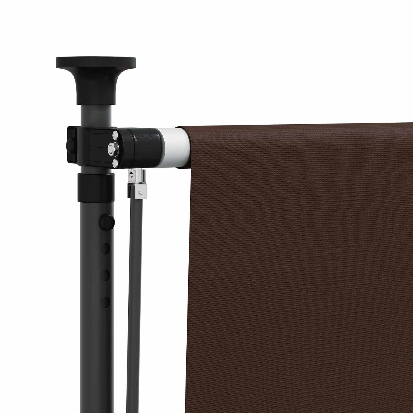Outdoor Roller Blind Brown 100 x 270 cm