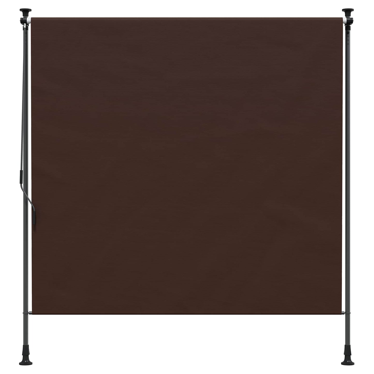 Outdoor Roller Blind Brown 100 x 270 cm
