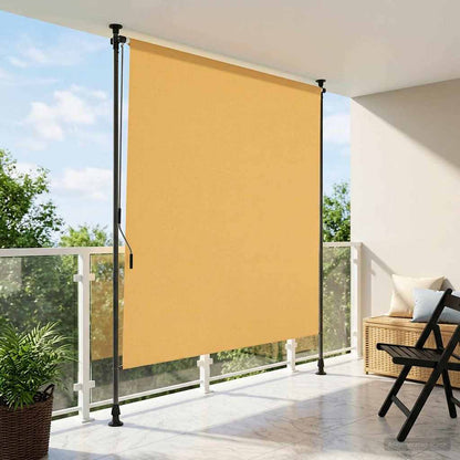 Outdoor Roller Blind Sand 120 x 270 cm
