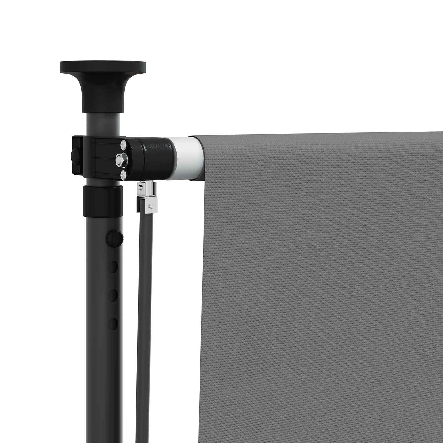 Outdoor Roller Blind Light Grey 150 x 270 cm