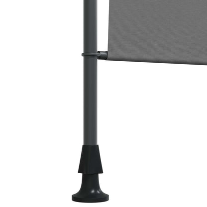 Outdoor Roller Blind Light Grey 150 x 270 cm