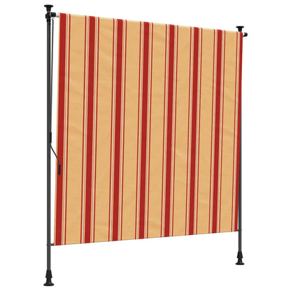 Outdoor Roller Blind Multicolour 120 x 270 cm