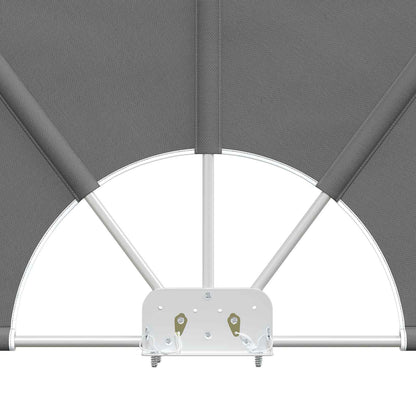 Balcony Privacy Screen 240 x 160 cm Polyester Rectangular