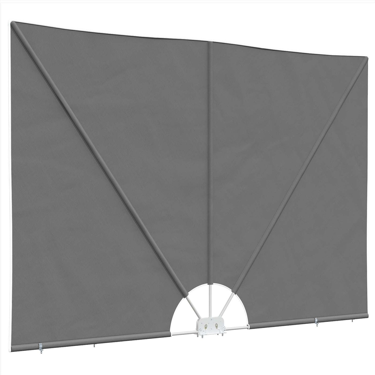 Balcony Privacy Screen 240 x 160 cm Polyester Rectangular