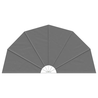 Balcony Privacy Screen Ø 400 cm Polyester Light Grey