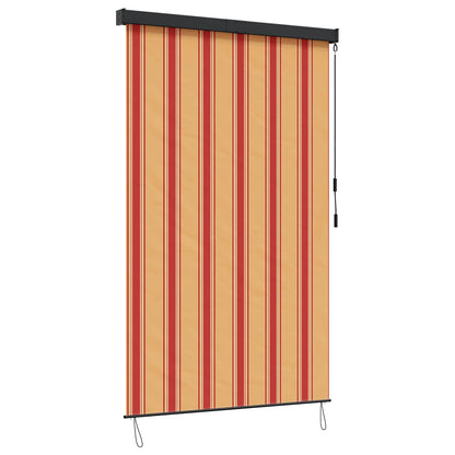 Roller Blind Multicolour 100 x 250 cm Fabric and Aluminum
