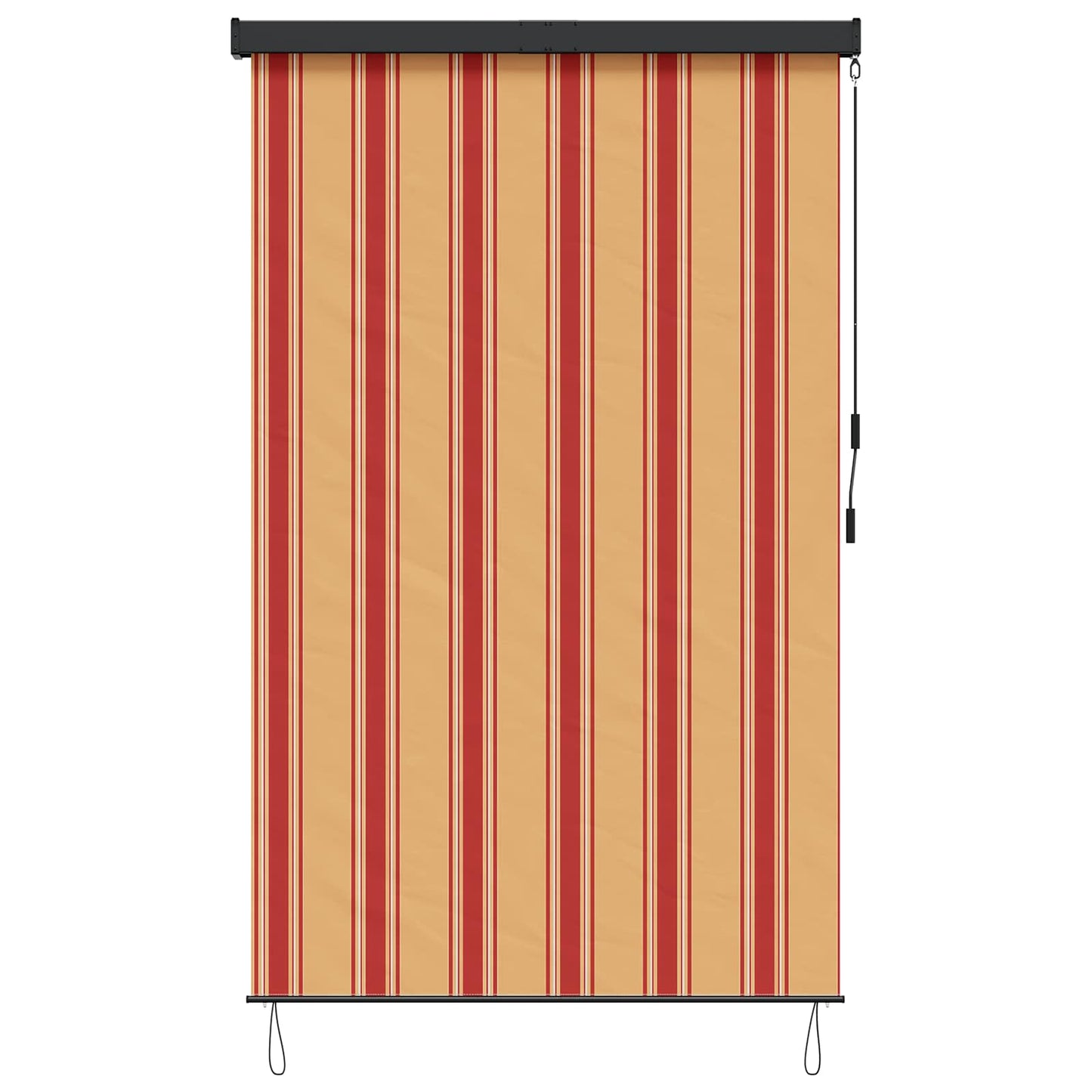 Roller Blind Multicolour 100 x 250 cm Fabric and Aluminum