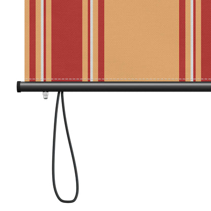 Roller Blind Multicolour 140 x 250 cm Fabric and Aluminum