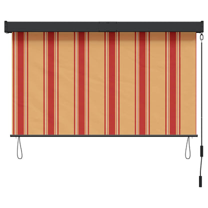 Roller Blind Multicolour 140 x 250 cm Fabric and Aluminum