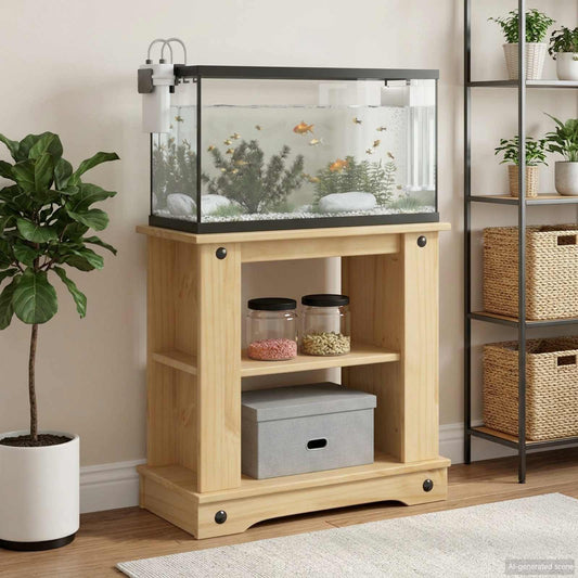 Aquarium Stand CORONA Brown 60 x 30 x 60 cm 150 kg