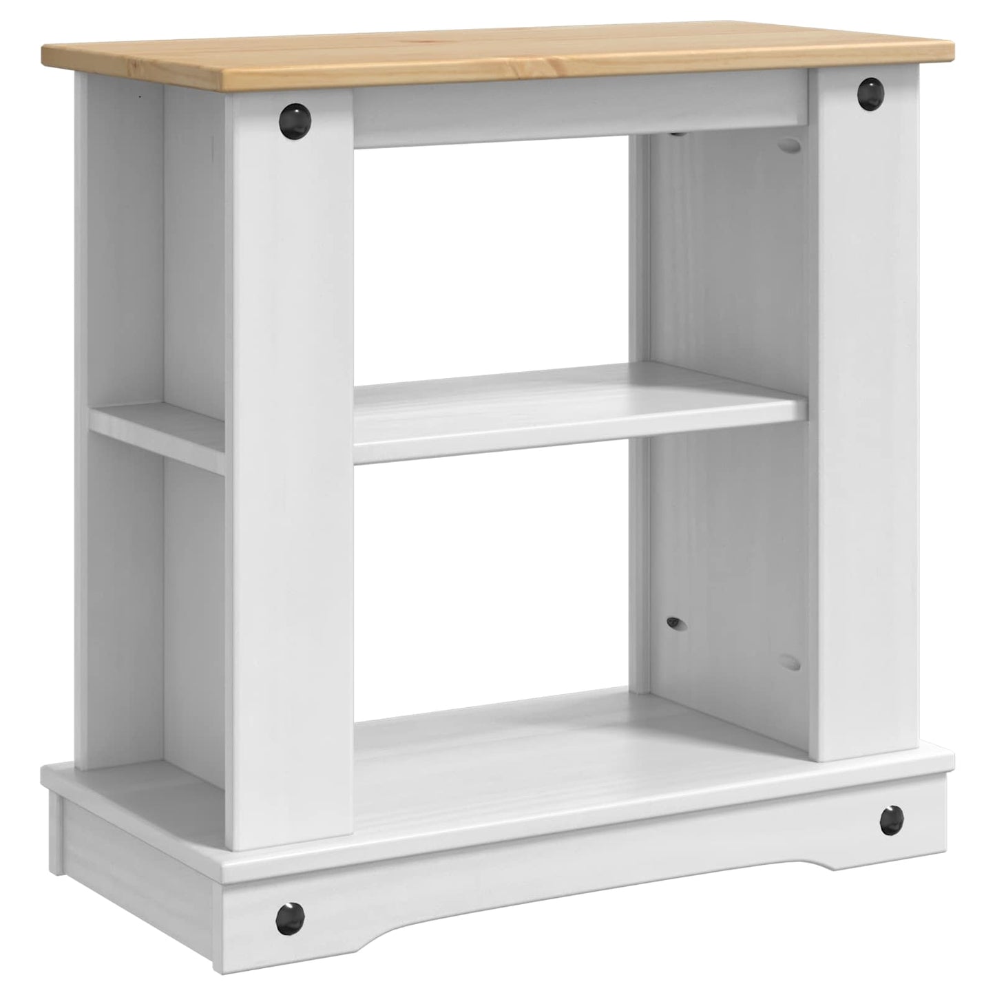 Aquarium Stand CORONA White and Brown 60 x 30 x 60 cm 150 kg