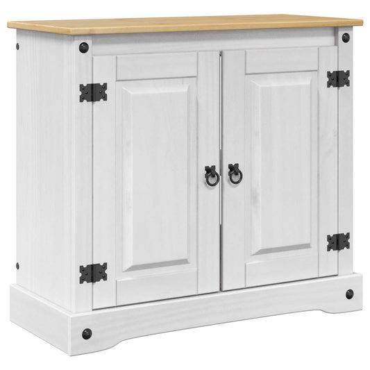 Aquarium Stand CORONA White and Brown 81.5 x 37 x 73 cm 250 kg