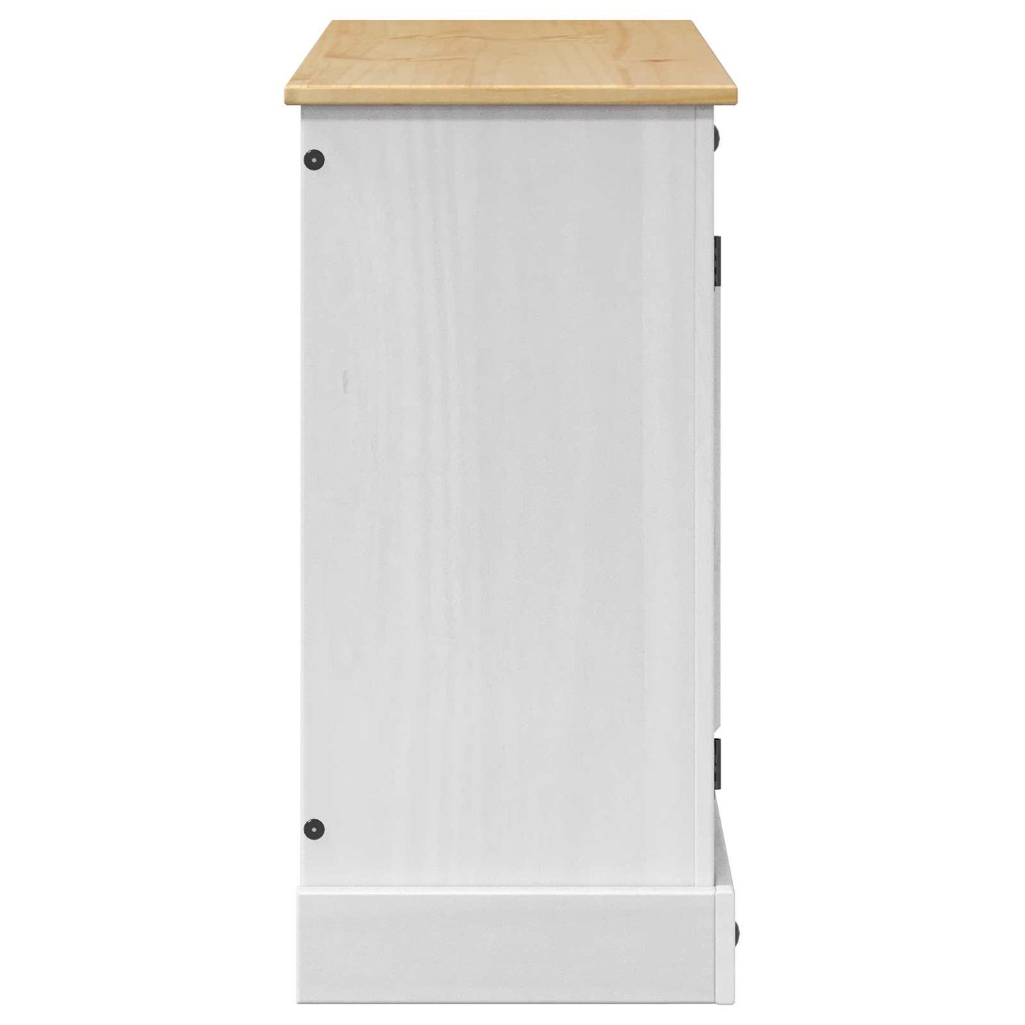 Aquarium Stand CORONA White and Brown 81.5 x 37 x 73 cm 250 kg