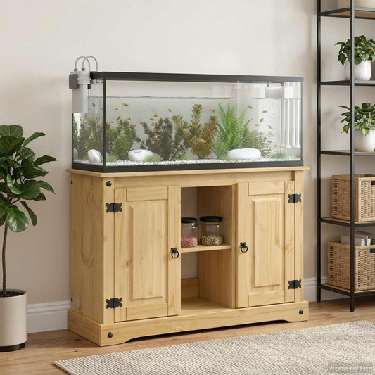 Aquarium Stand CORONA Brown 101.5 x 37 x 73 cm 300 kg