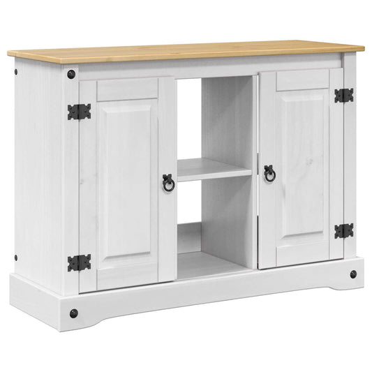 Aquarium Stand CORONA White and Brown 101.5 x 37 x 73 cm 300 kg