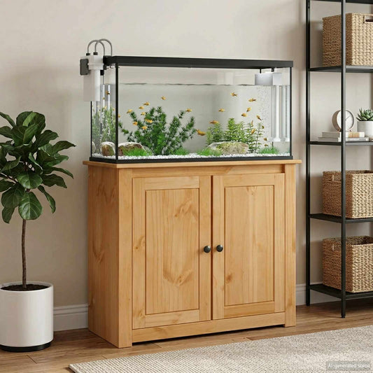 Aquarium Stand PANAMA Brown 81 x 36 x 73 cm 250 kg