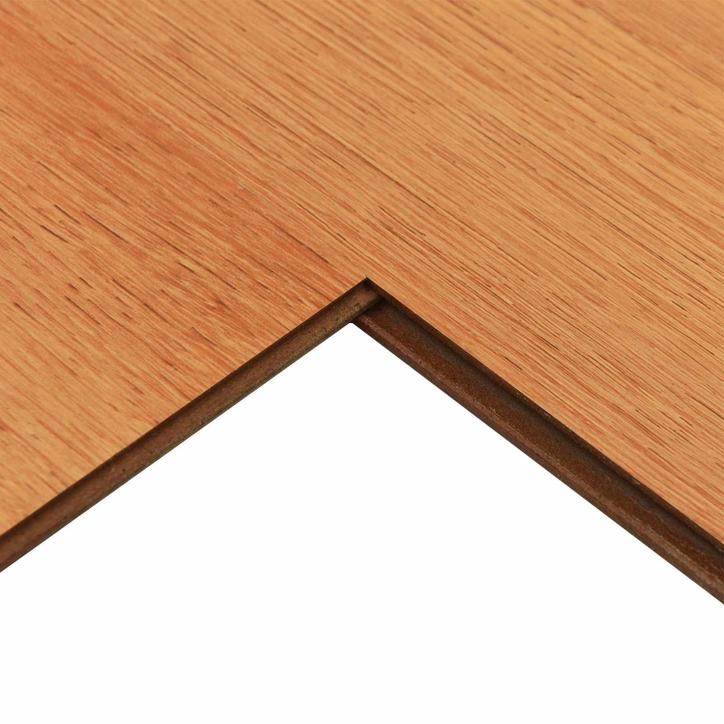 Laminate Flooring 5 pcs Beige 101 x 20 x 0.8 cm Engineered wood
