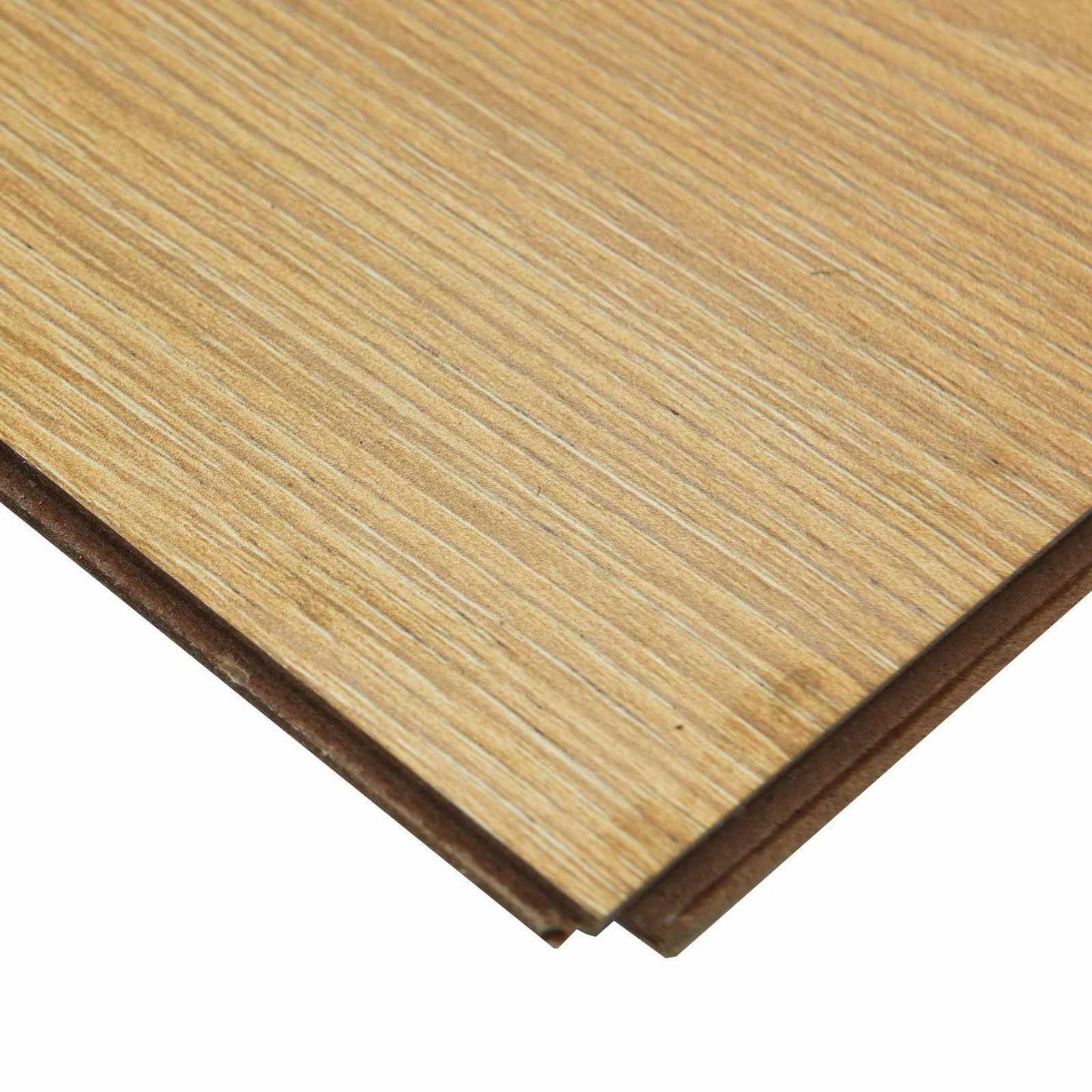 Laminate Flooring 5 pcs Golden Brown 101 x 20 x 0.8 cm