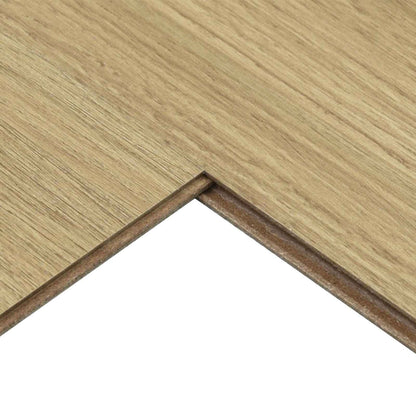 Laminate Flooring 5 pcs Pale Cream 101 x 20 x 0.8 cm