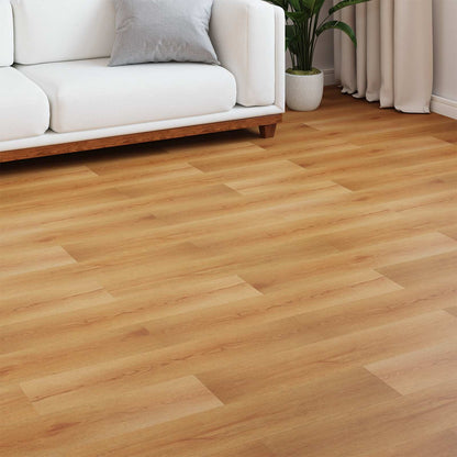Laminate Flooring 15 pcs Light Beige 101 x 20 x 0.8 cm