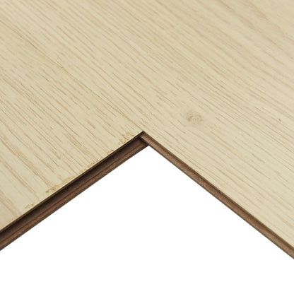 Laminate Flooring 15 pcs Soft Beige 101 x 20 x 0.8 cm