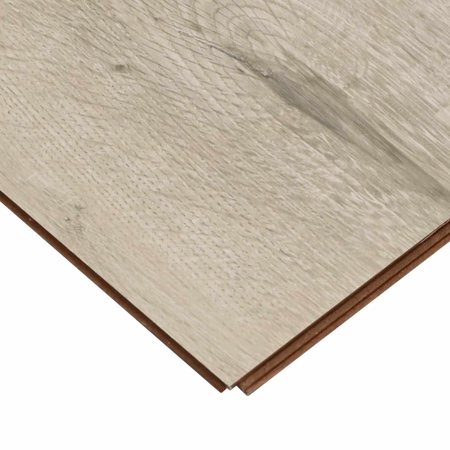 Laminate Flooring 15 pcs Whitewashed Brown 101 x 20 x 0.8 cm