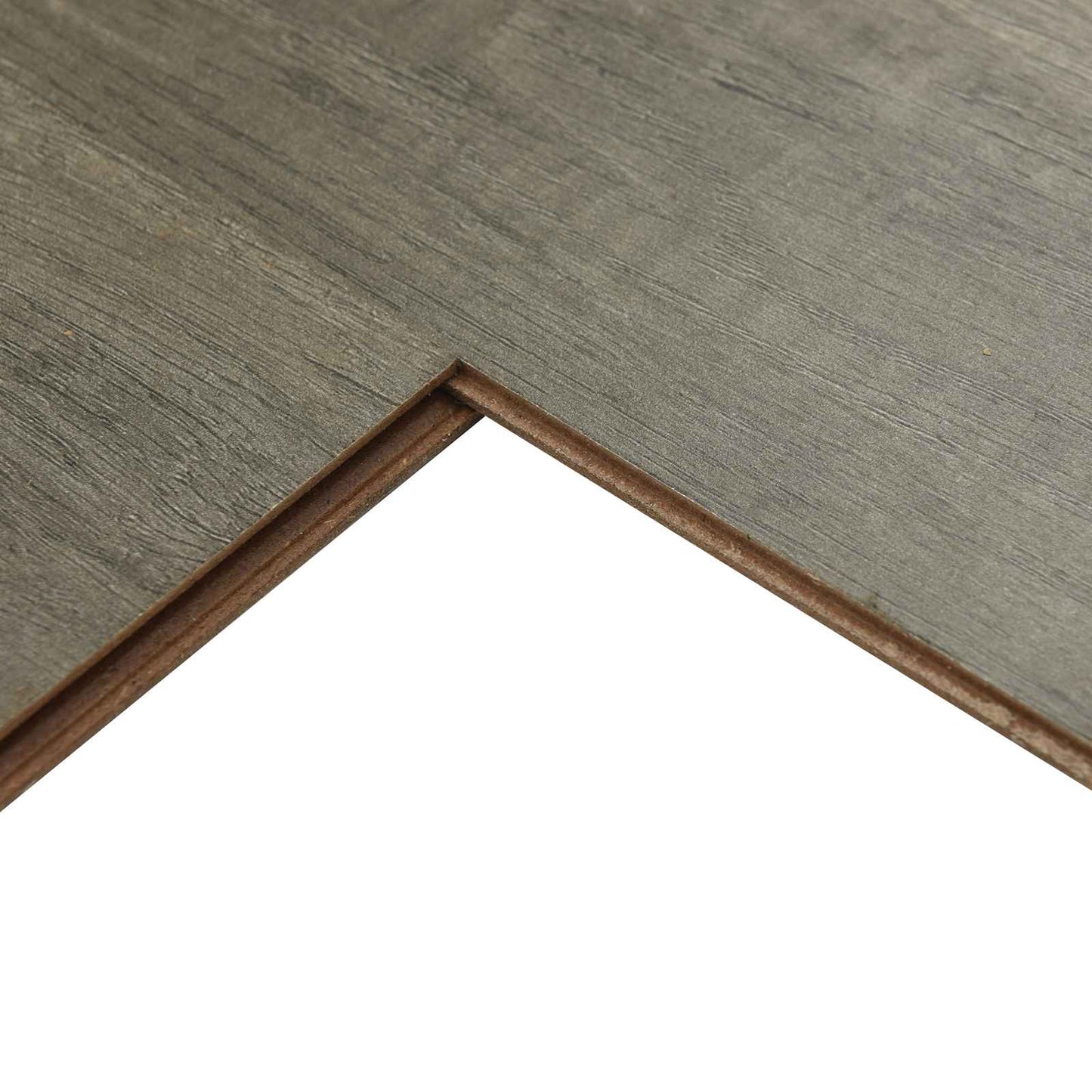 Laminate Flooring 15 pcs Aged Grey 101 x 20 x 0.8 cm