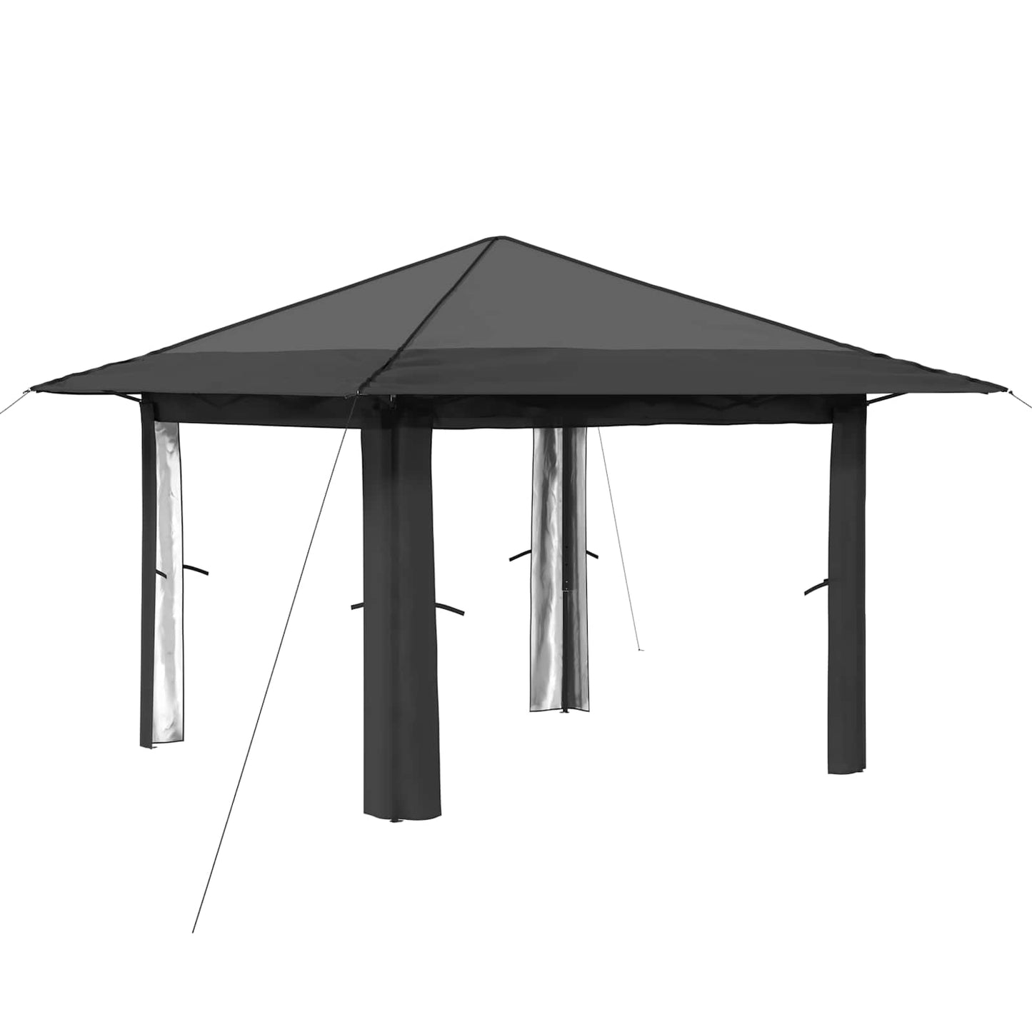 Gazebo without Sidewall Light Grey and Anthracite