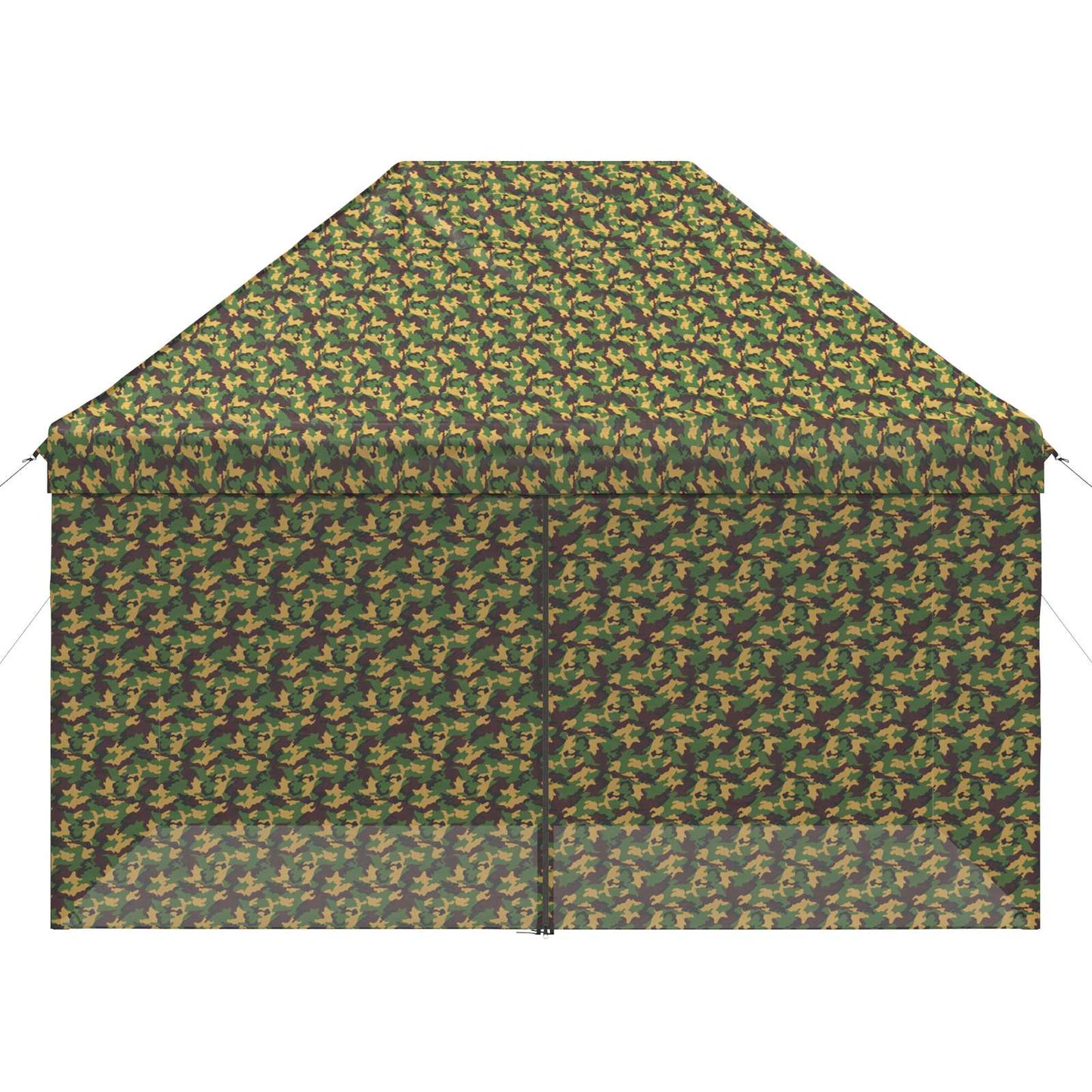 Canopy Tent with 4 Sidewalls 2.95 x 4.1 m Army Camouflage