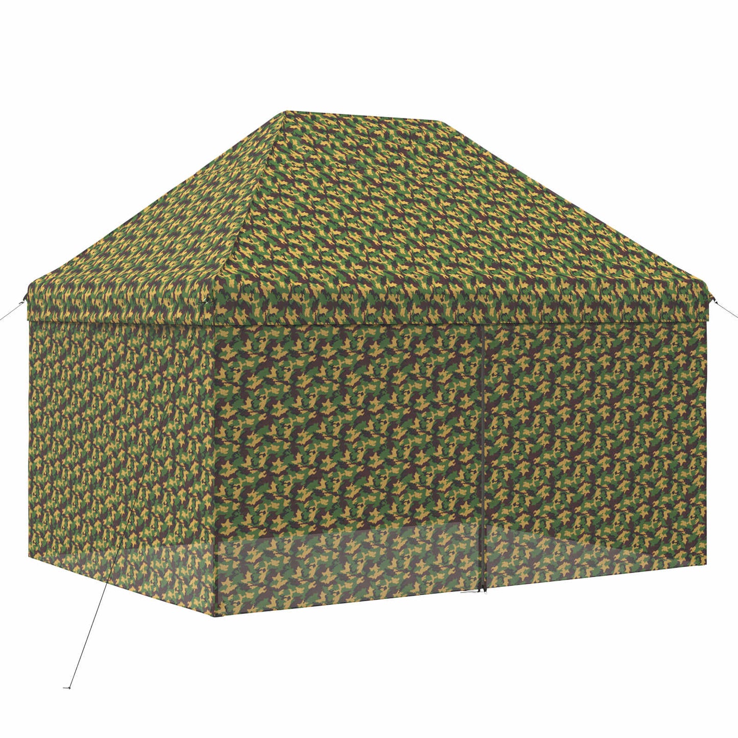 Canopy Tent with 4 Sidewalls 2.9 x 4.3 m Army Camouflage