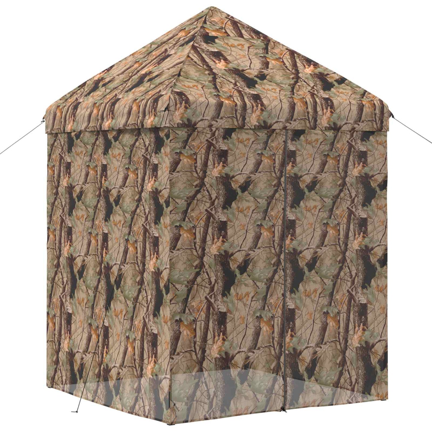Pop-up Gazebo with 4 Sidewalls 3 x 3 m Forest Camouflage