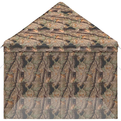 Pop-up Gazebo with 4 Sidewalls 3 x 4 m Forest Camouflage