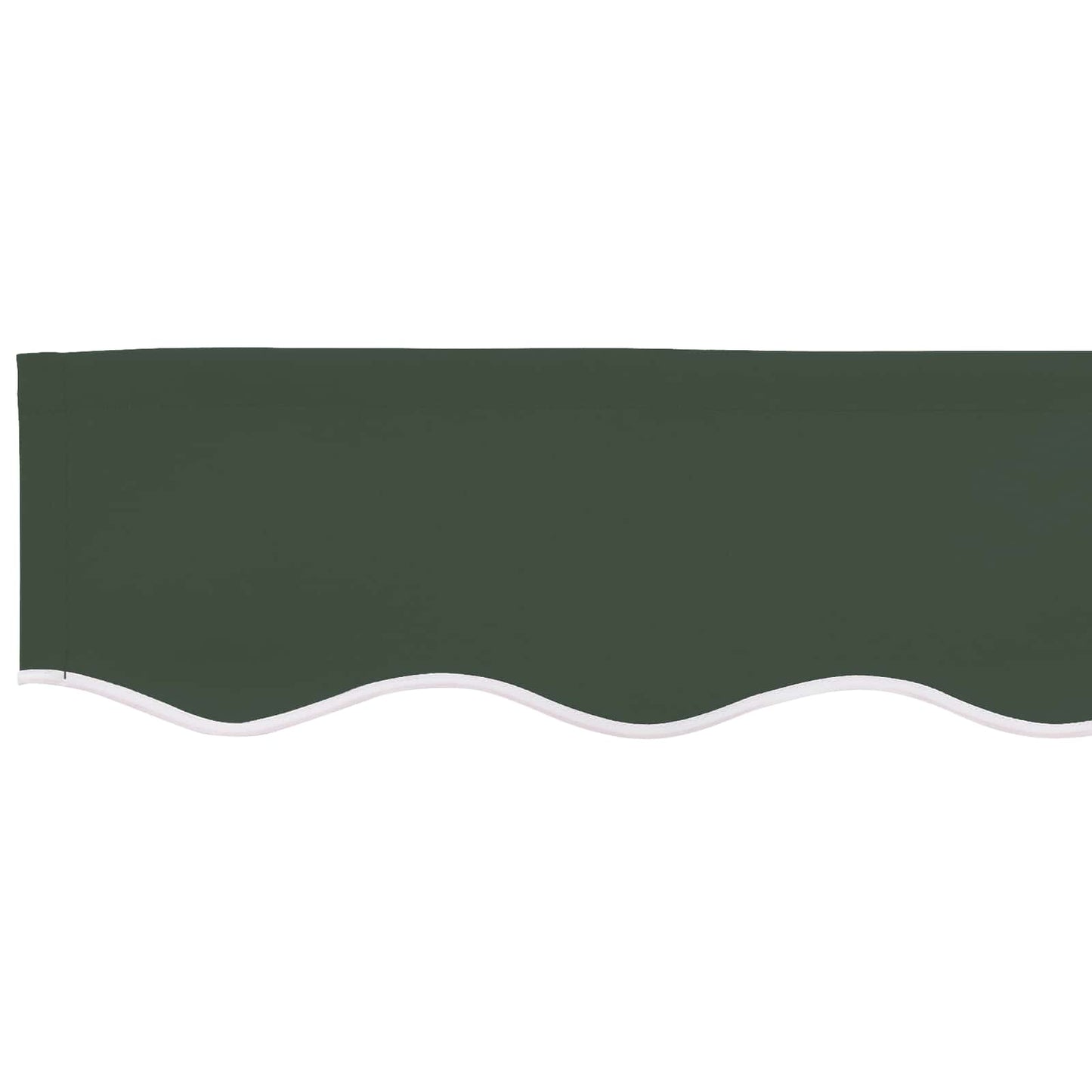 Awning Replacement Fabric Dark Green 4 x 2 m Polyester