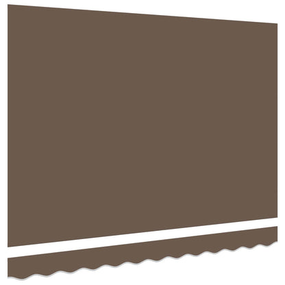 Awning Replacement Fabric Taupe 4 x 2 m Polyester