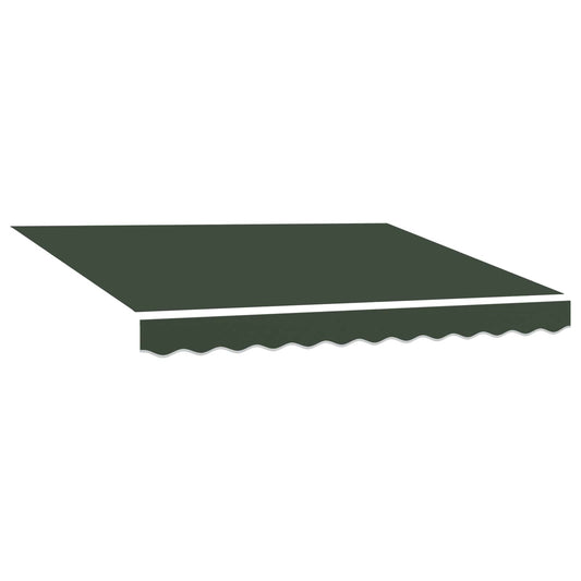 Awning Canopy Replacement for 5x3 m Dark Green Polyester