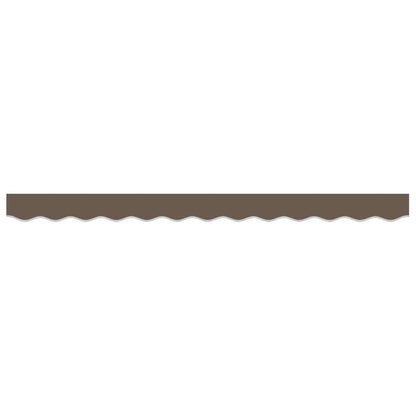 Awning Valance Replacement Taupe 2.5 m Polyester