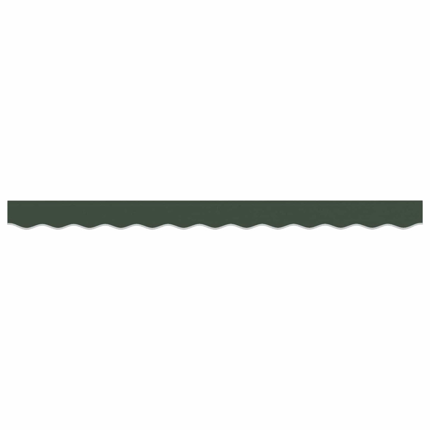 Awning Valance Replacement Dark Green 3.5 m Polyester