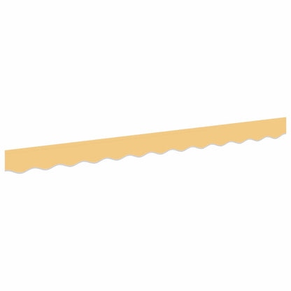 Awning Valance Replacement Sand 381 x 20 cm Polyester