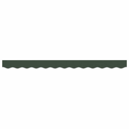 Awning Valance Replacement Dark Green 4 m Polyester