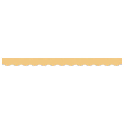 Awning Valance Replacement Sand 481 x 20 cm Polyester